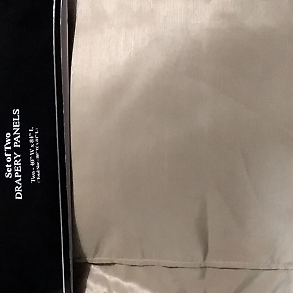 Set of 2 Drapery Panels, New with Tags
